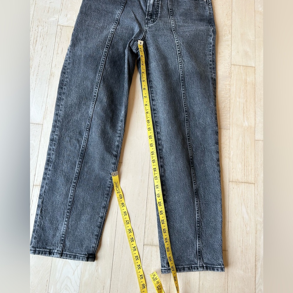 Madewell The Perfect Vintage Straight Jean in Meaford Wash: Seamed Edition Sz 26 - Picture 10 of 16